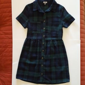 Tobi Plaid Mini Dress